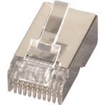 EFB-Elektronik Modular-Stecker RJ12 STP, E-MO 6/6G, 100 Stück Hersteller: EFB Elektronik (37500.1-100)