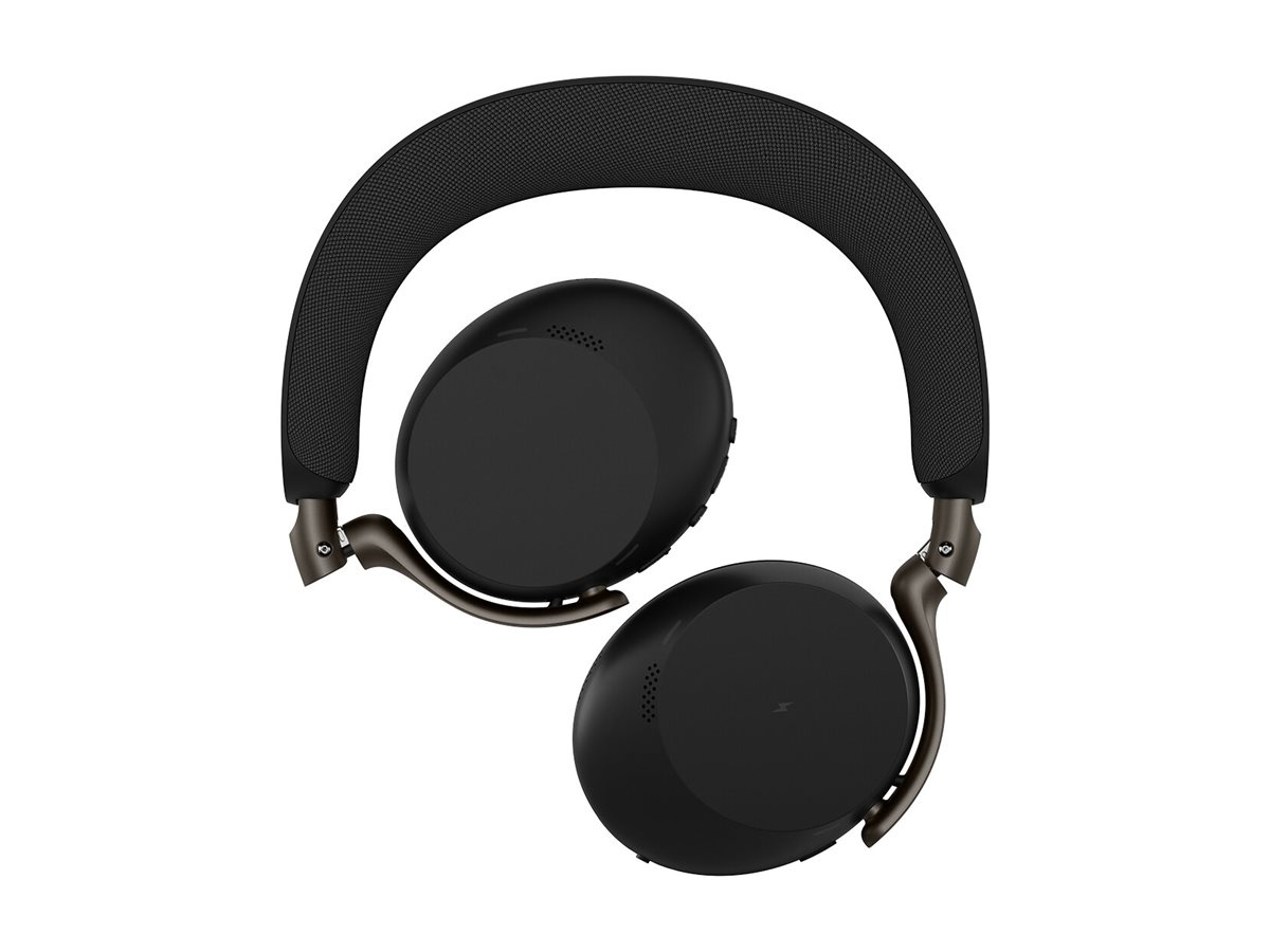 Jabra Evolve3 75 UC Stereo On-Ear Headset Schwarz