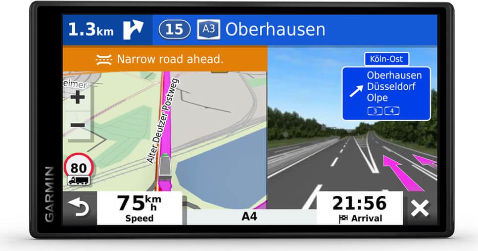 Garmin dezl LGV500 Navigationssystem Fixed 14 cm (5.5") TFT Touchscreen 150,5 g Schwarz (010-02603-11)