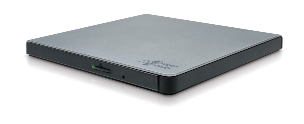 LG GP57ES40 Externer DVD-Brenner DVD±RW DVD-RAM USB 2.0 Silber
