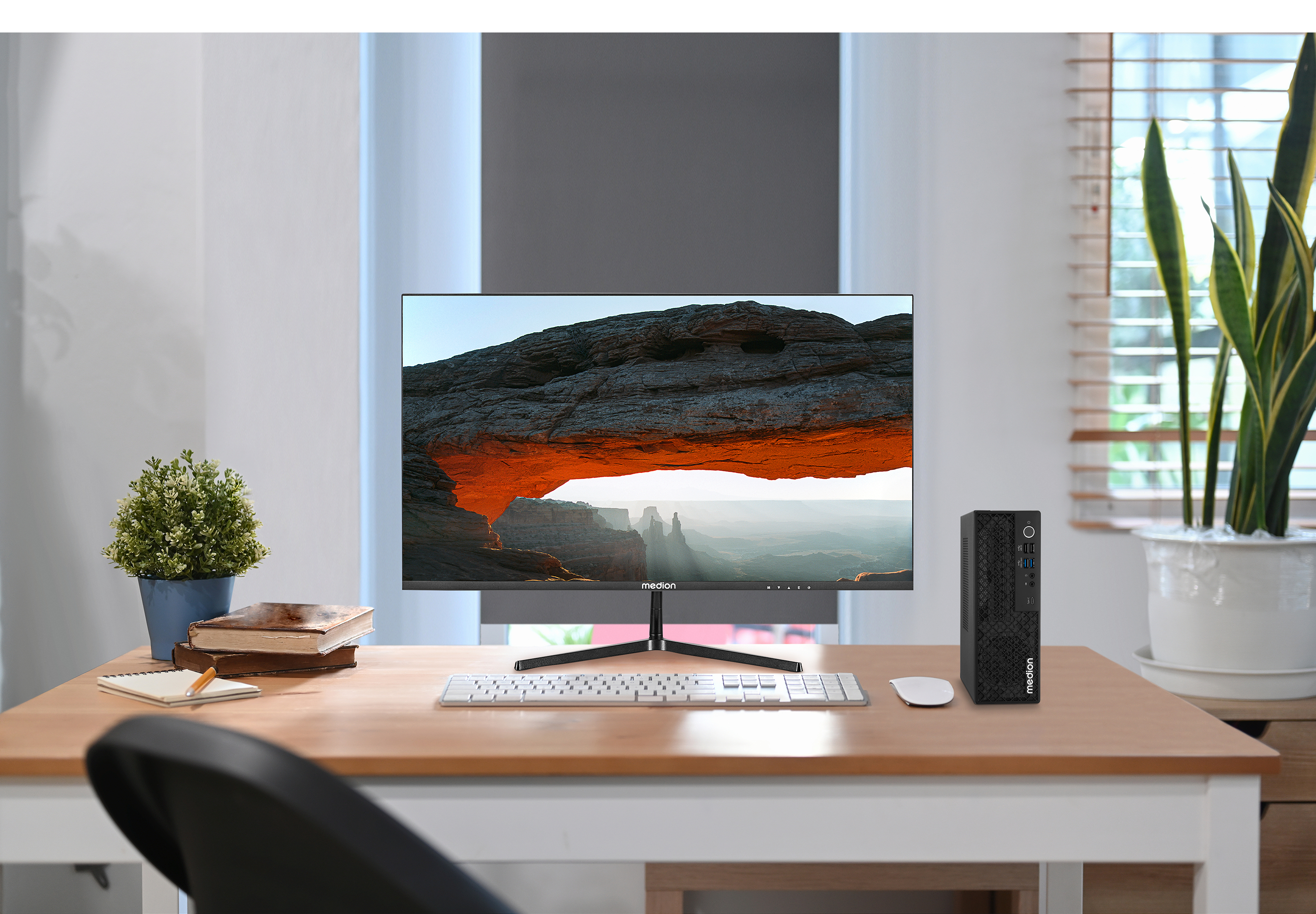 Medion PICOWORX T80III MD340020 Mini-PC, Intel Core Ultra 5 226V, 16 GB RAM, 512 GB SSD, Windows 11 Home, Schwarz