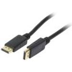 Kabel VideoÂ DisplayPort 1.2, ST/ST,Â  1,0m, Ultra HD 4k*2k 3840*2160@60hz 4:4:4, 8 Bit, CCS, Synergy 21 (S215438V2)