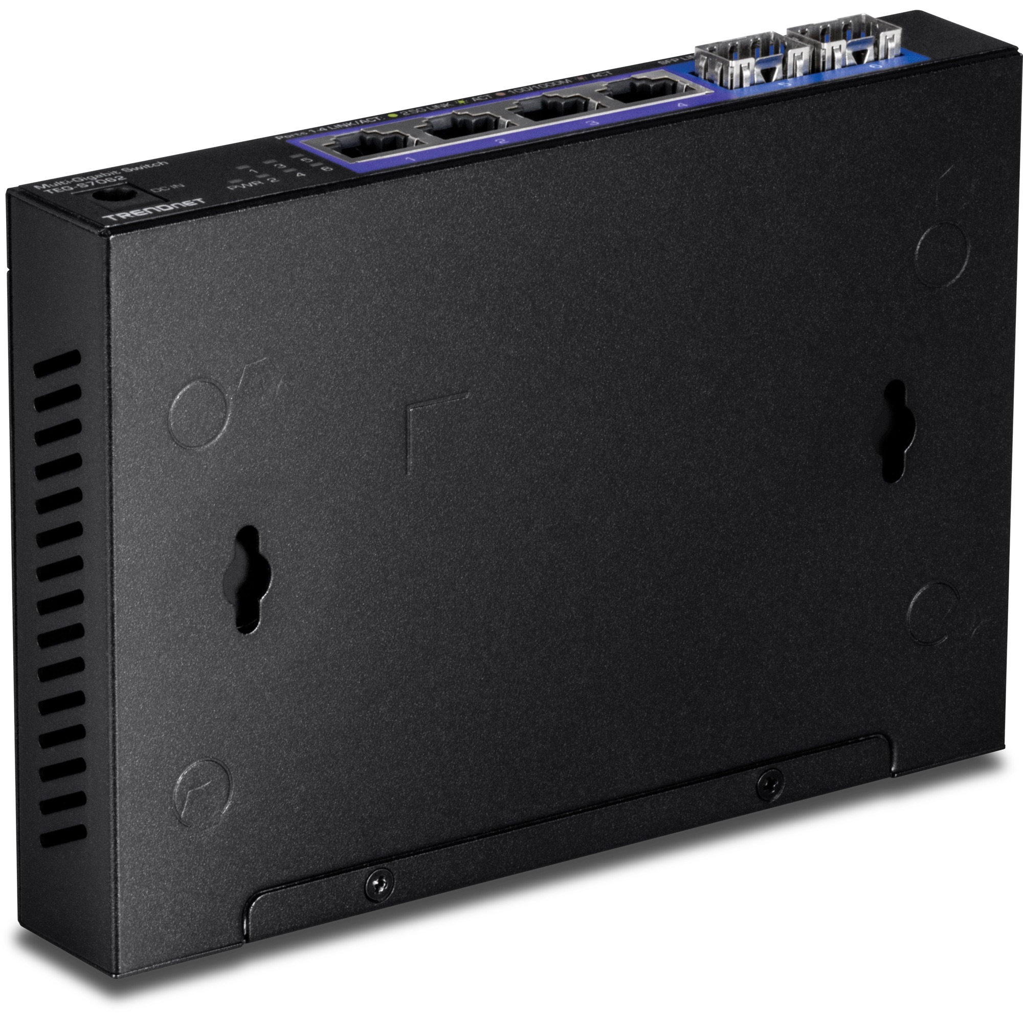 TRENDnet TEG-S562 Multi-Gigabit Switch 6 Ports unmanaged Schwarz