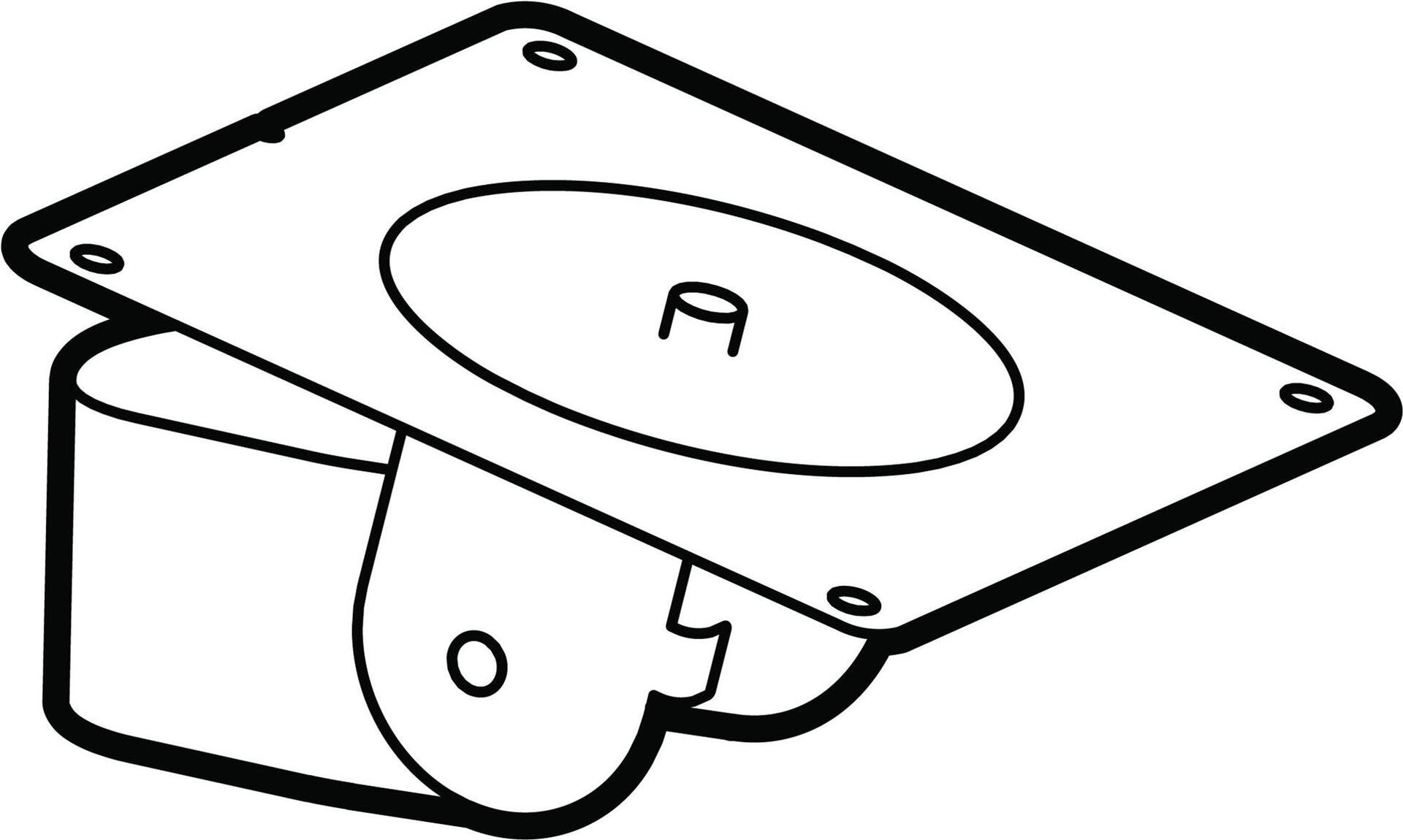 Ergotron LX Pro Befestigungskit (Displaydrehpunkt) (98-735-292)