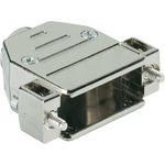 Harting D-SUB Gehäuse Polzahl: 15 Kunststoff, metallisiert 180 ° Silber 09 67 015 0443 1 St. (09 67 015 0443)