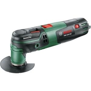 Bosch Home and Garden PMF 250 CES Set 0603102101 Multifunktionswerkzeug inkl. Zubehör, inkl. Koffer 16teilig 250 W