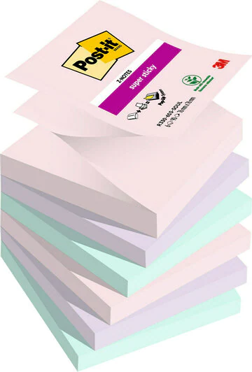 3M R330-6SS-SOUL Klebezettel Quadratisch Grün (R330-6SS-SOUL)