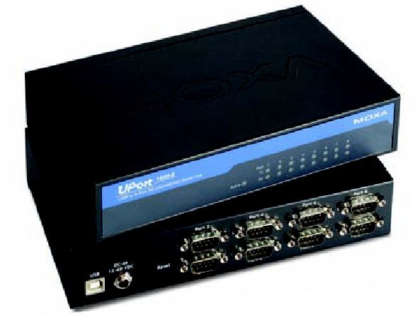 MOXA UPort 1610-8 Serial Hub 8 x RS-232 USB 2.0