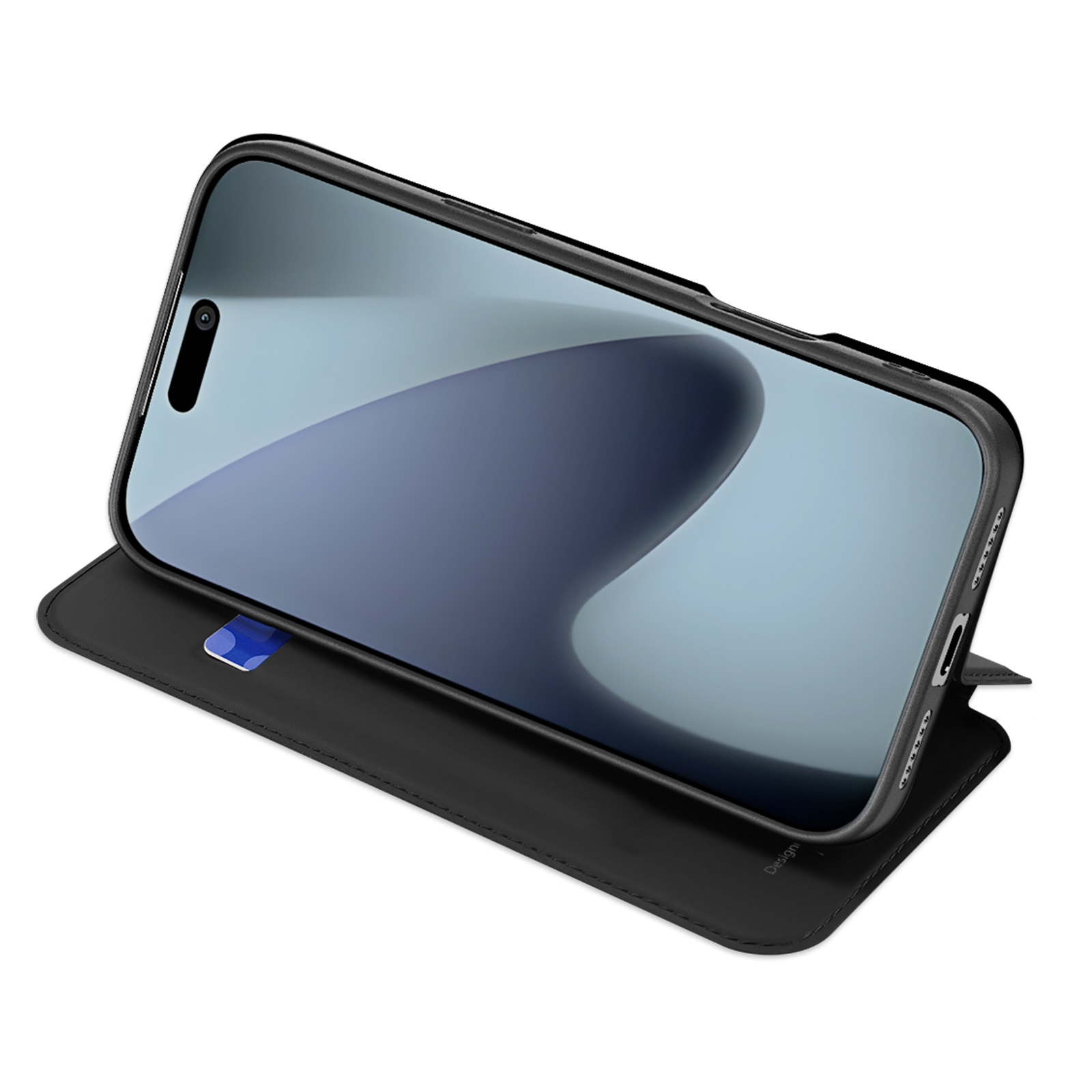 Nevox Vario Series Bookcase für iPhone 17 Pro 6,3" Schwarz