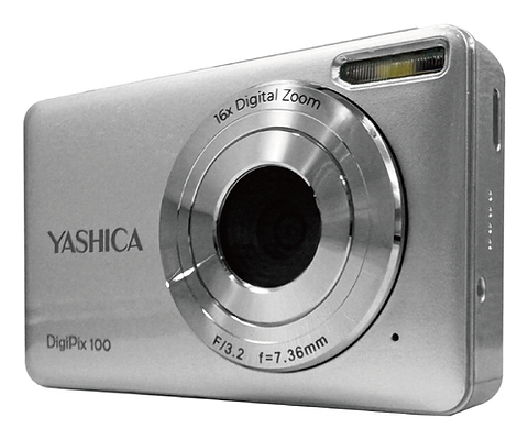 Yashica DigiPix 100 Kompaktkamera 44 MP 2,4" IPS Silber