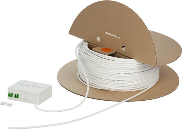 METZ CONNECT 150C049HK0030E InfiniBand/Glasfaserkabel 30 m 4x LC LC/APC Weiß (150C049HK0030E)