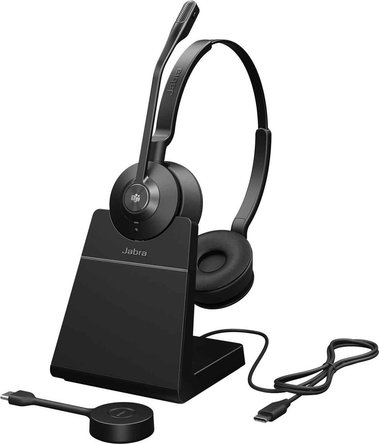 Jabra Engage 55 Stereo Headset Schwarz