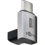 Goobay USB-C -Adapter vertikal 90° rotiert USB4 - -Stecker> (74444)