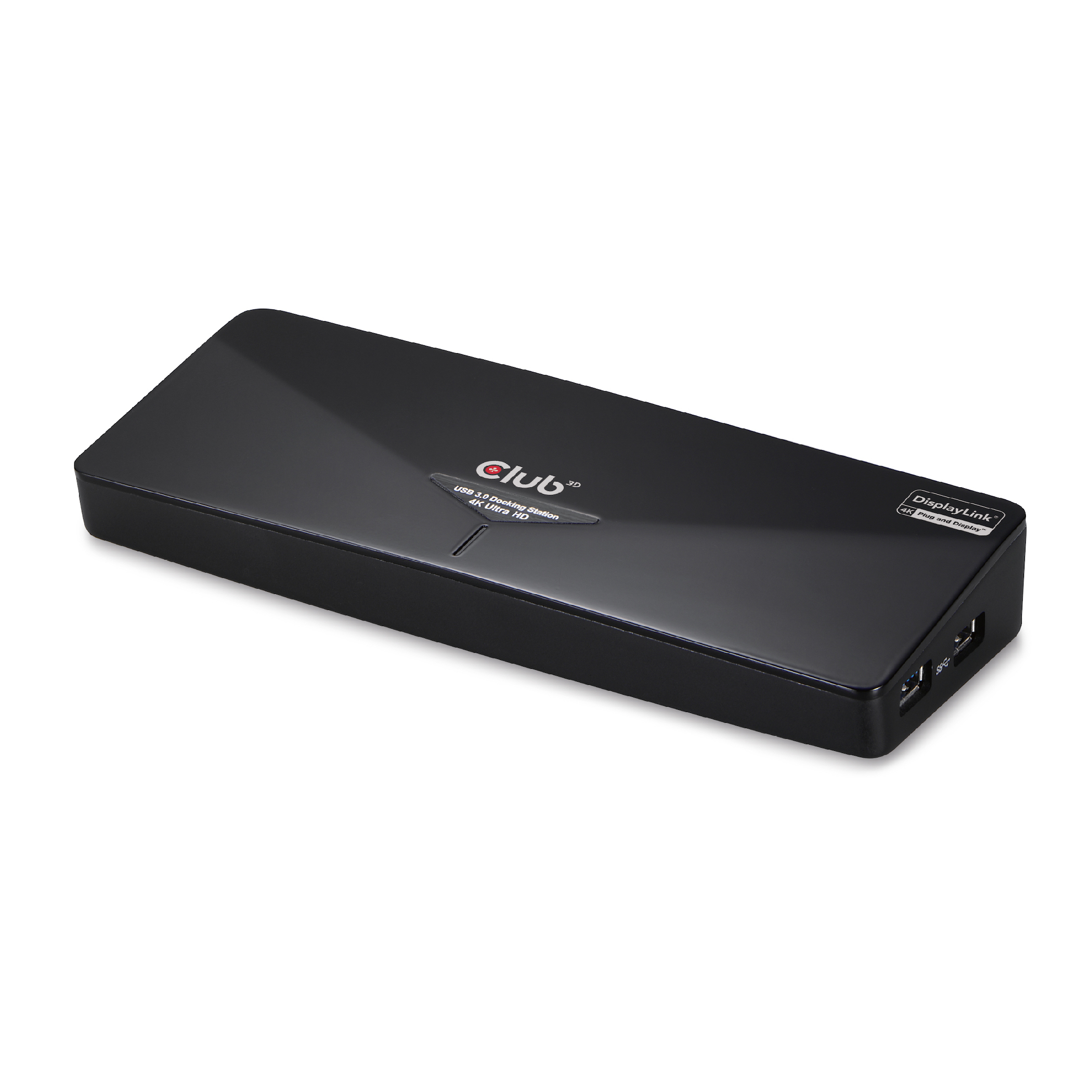 Club 3D SenseVision USB 3.0 4K Docking Station Schwarz