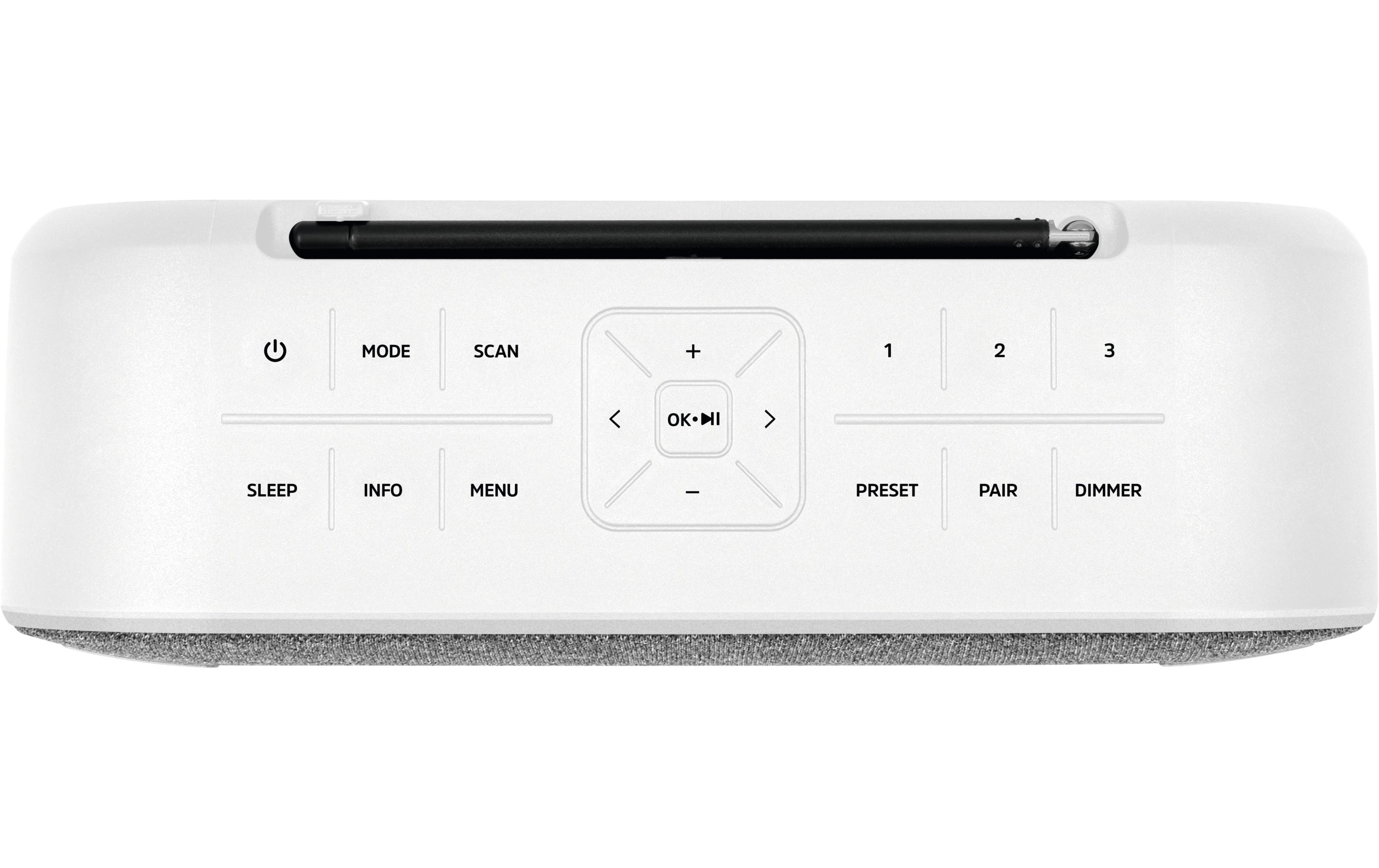 TechniSat DigitRadio BT 2 DAB+ FM 20 h lichtgrau