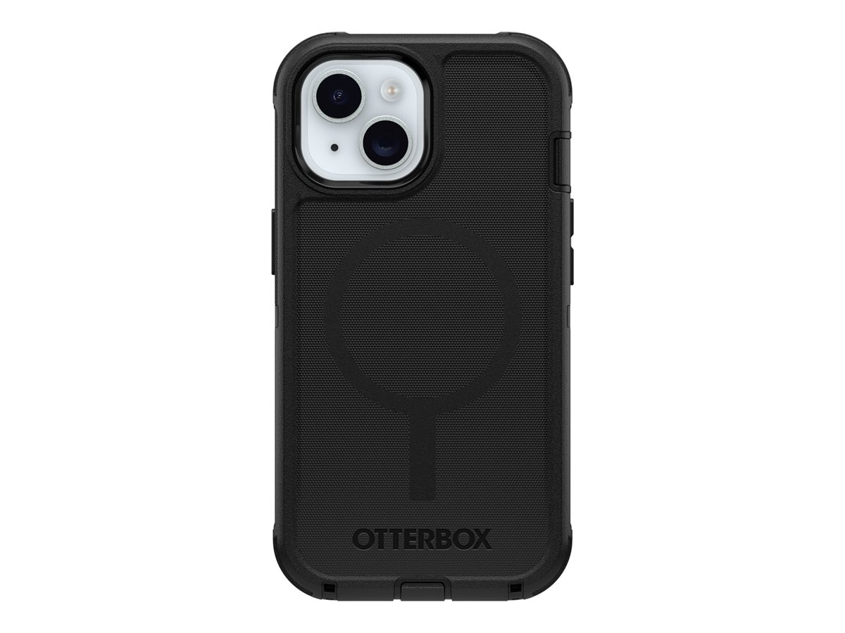OtterBox Defender Series MagSafe Hülle iPhone 13/14/15 6.1" Schwarz