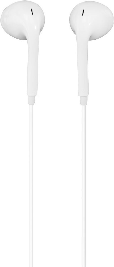 Hama Kopfhörer Glow II, Earbuds, Mikrofon, Lightning, Weiß (00221787)