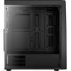 Aerocool Bolt - Midi-Tower - PC - Acryl - ATX,Micro-ATX,Mini-ITX - Schwarz - Gaming (ACCM-PV15012.11)