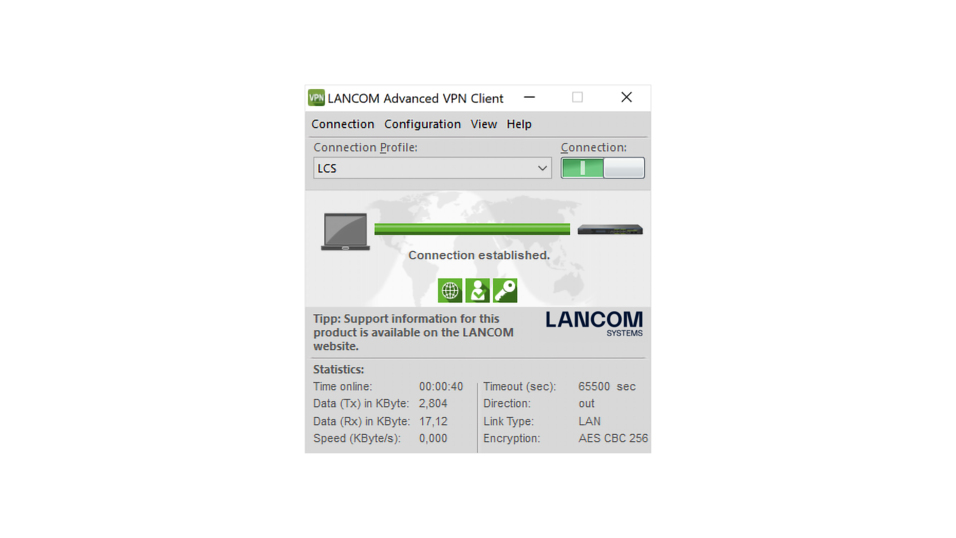 Lancom Advanced VPN Client - Upgrade-Lizenz - 1 Benutzer - Windows
