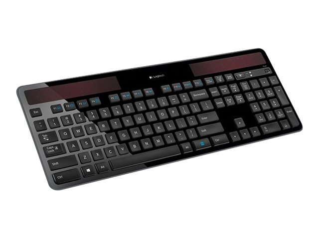 Logitech Wireless Solar K750 Kabellose Tastatur 2,4 GHz QWERTZ Deutsch Schwarz
