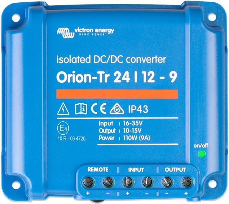 Victron Energy Converter Orion-Tr DC-DC 24/12-9A 110W isoliert (ORI241240110)