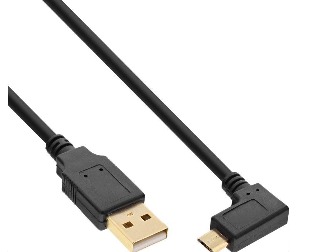 MicroConnect Micro USB Cable, Black, 0.5m (W125869018)