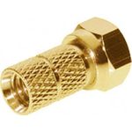 shiverpeaks ®-BASIC-S--F-Stecker 6,5, vergoldet, mit großer Mutter (BS85008-AG)