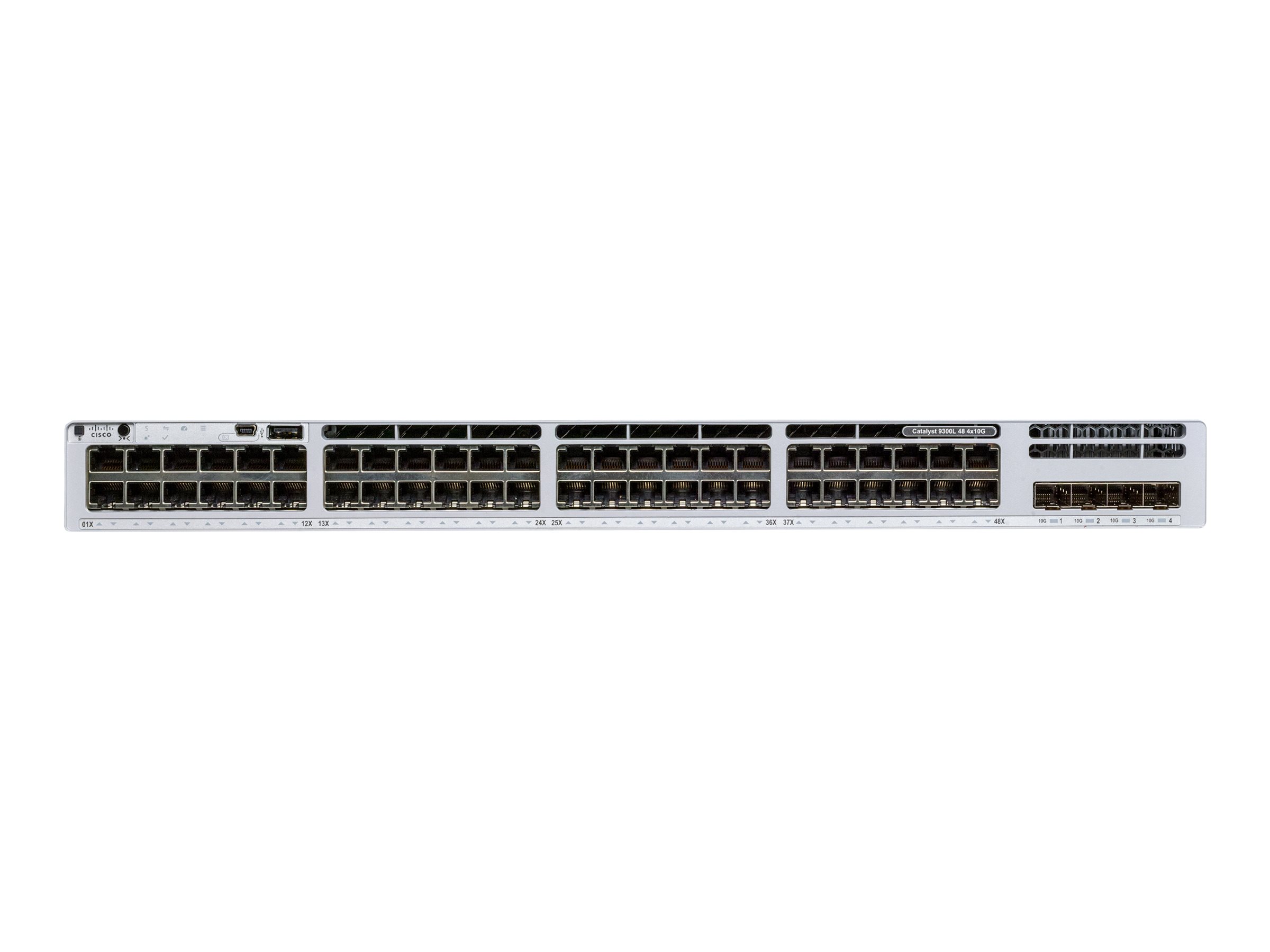 Cisco Catalyst 9300L C9300L-48UXG-4X-A Managed Switch 48 Ports Grau