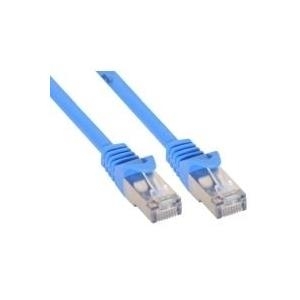 InLine® Patchkabel, F/UTP, Cat.5e, blau, 1m (71501B)