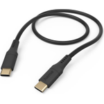 Hama Flexible USB Kabel 1,5 m USB 2.0 USB C Schwarz (00201576)