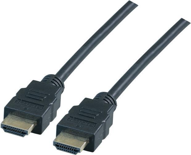 EFB-Elektronik HighSpeed HDMI Kabel mit Ethernet 4K30Hz, A-A St-St, 3,0m, schwarz Hersteller: EFB Elektronik (K5430SW.3)