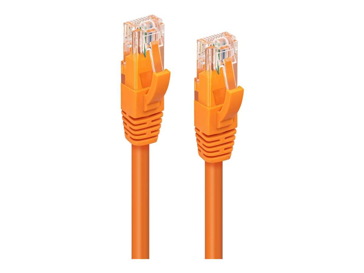 MicroConnect MC-SFTP6A0025O Cat6a S/FTP Netzwerkkabel 0,25 m Orange