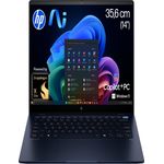 HP EliteBook Ultra G1q KI Laptop Qualcomm Snapdragon X1E-78-100 (14") Touchscreen 2.2K 16 GB LPDDR5x-SDRAM 512 GB SSD Windows 11 Pro Copilot+ PC Blau (A26TMEA#ABD) (geöffnet) (B-Ware)