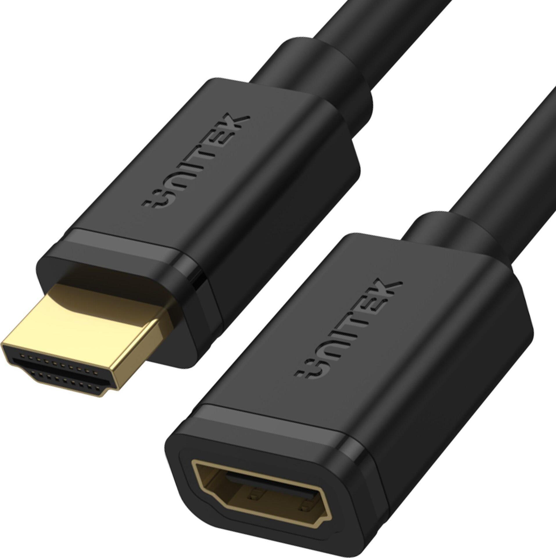 UNITEK Y-C166K HDMI-Kabel 3 m HDMI Typ A (Standard) HDMI Type E Schwarz (Y-C166K)