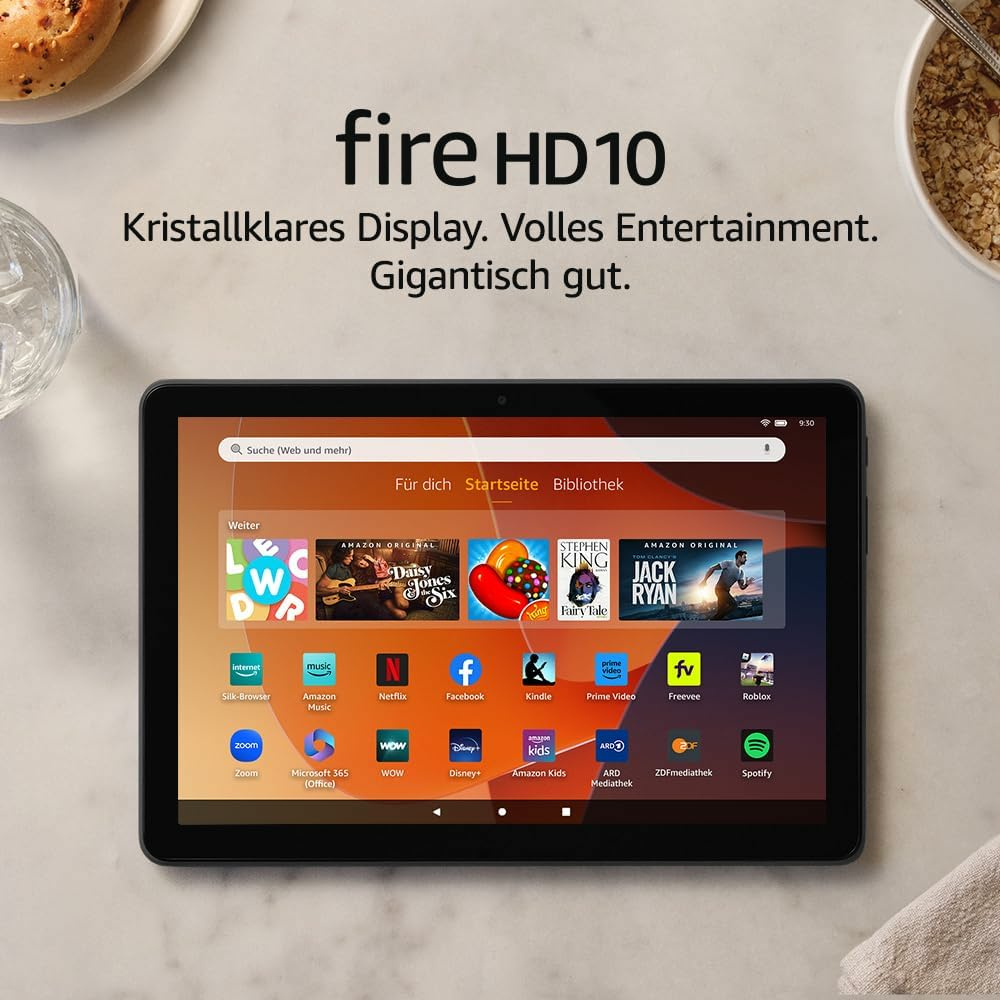 Amazon Fire HD 10 10,1" 3 GB RAM 32 GB Schwarz