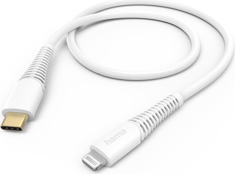 Hama 00139541 USB Kabel 1,5 m USB 2.0 USB C Lightning Weiß (00139541)