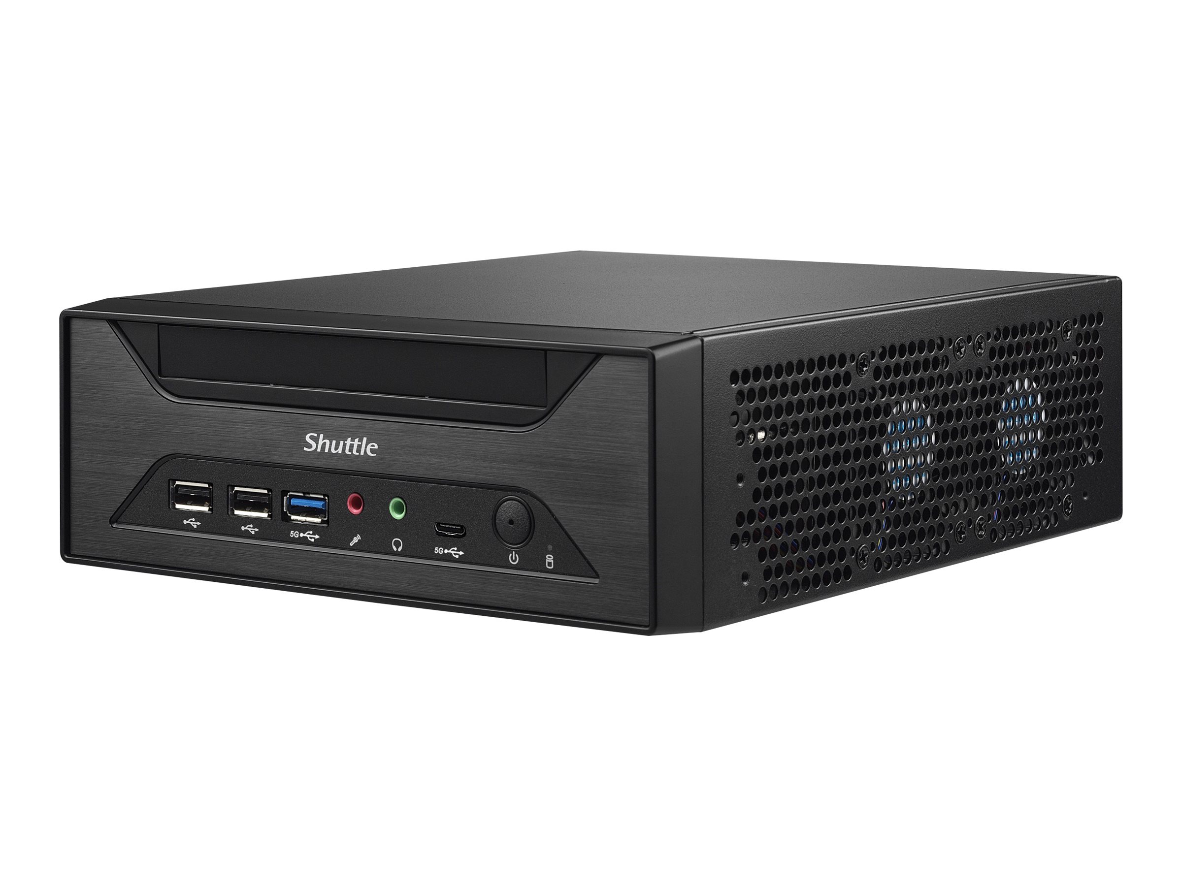 Shuttle XPC slim XH610 LGA 1700 Intel H610 Schwarz