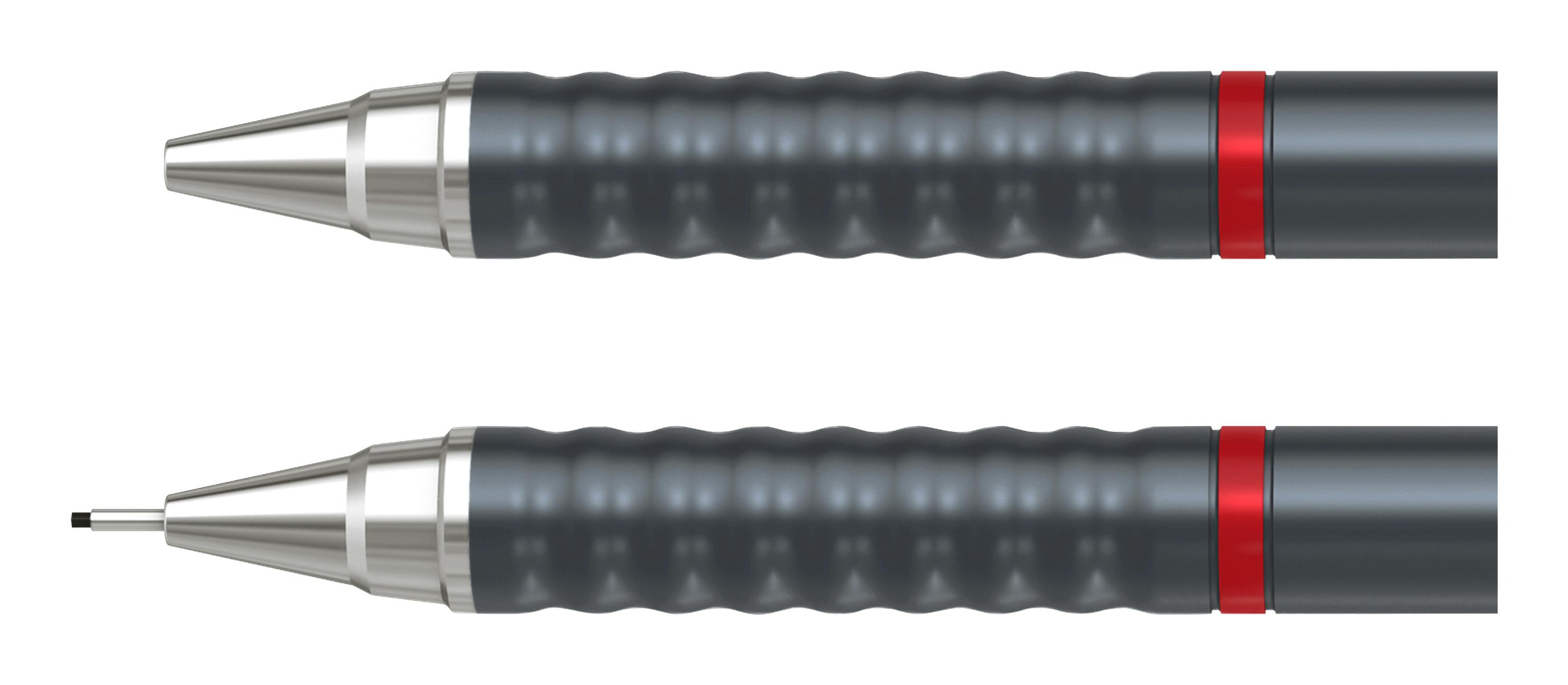 rOtring Tikky Retro Druckbleistift 0,5 mm 2B Grau