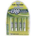 ANSMANN - Batterie AA-Typ NiMH (wiederaufladbar) 1300 mAh