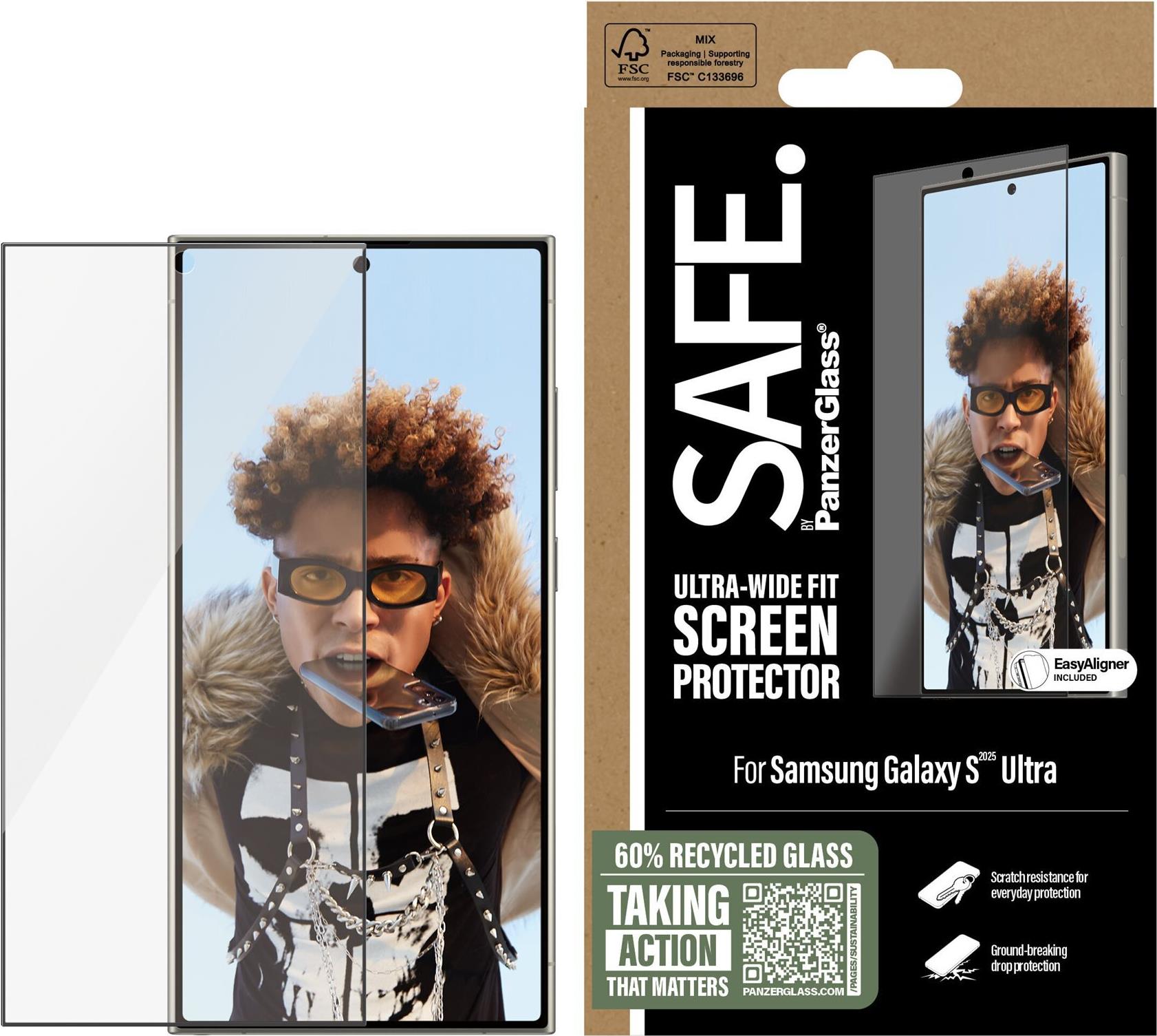 PanzerGlass SAFE. by PanzerGlass - Bildschirmschutz für Handy (SARNUWFG38488)