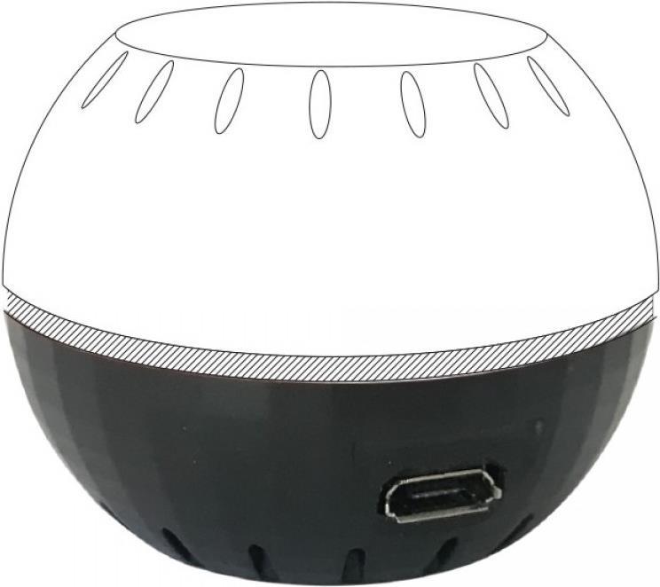 Netzteil für Shelly H&T, schwarz (Shelly USB power supply for Shelly H&T black)