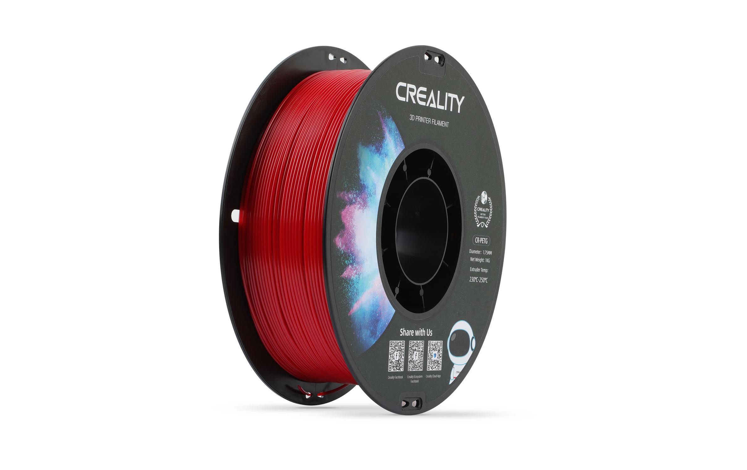 Creality3D CR-PETG Filament 1,75 mm 1 kg Rot