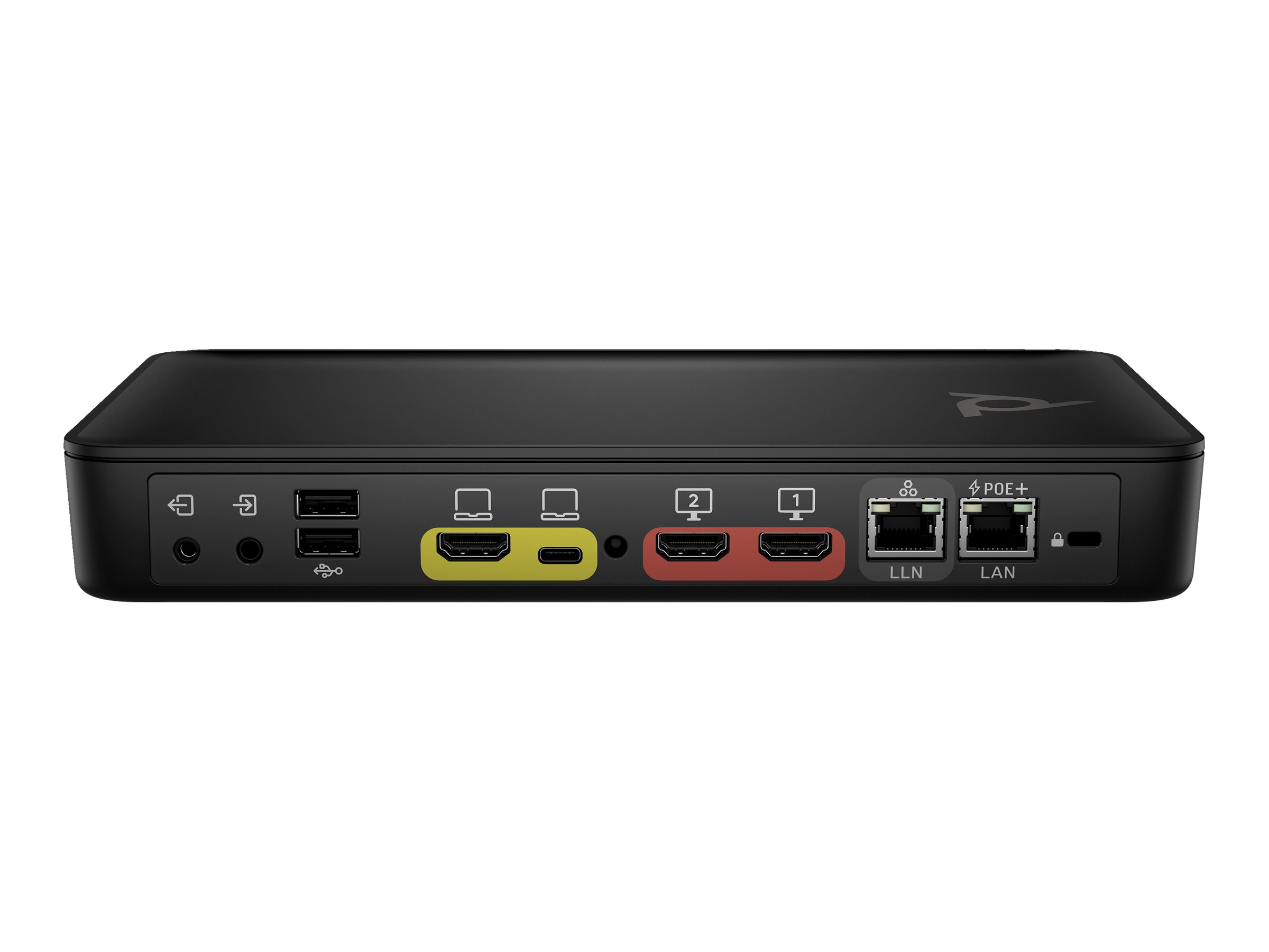 Poly Studio G62 Videokonferenzsystem 4K Ultra HD PoE+ Schwarz