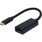 CUC Exertis Connect 127578 Videokabel-Adapter 0,2 m USB Typ-C DisplayPort Schwarz (127578)