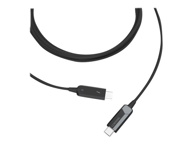 Corning Thunderbolt 3 Optical Cable 5 m Schwarz