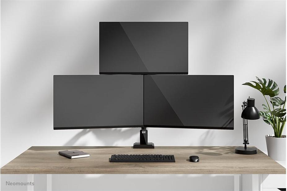 Neomounts DS60-600BL2-1 Monitorarm für 3 Bildschirme 10-32" Schwarz