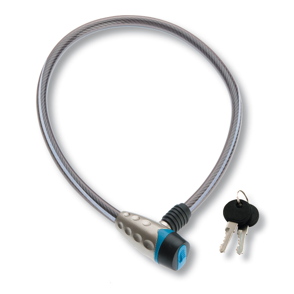 Burg-Wächter Kabel-Fahrradschloss 650 80 Reflex 800 mm Schwarz