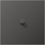 Jung Abdeckung mit Kipphebel Kegel, 1fach, dark AL 12-0 D K 01 (AL12-0DK01)