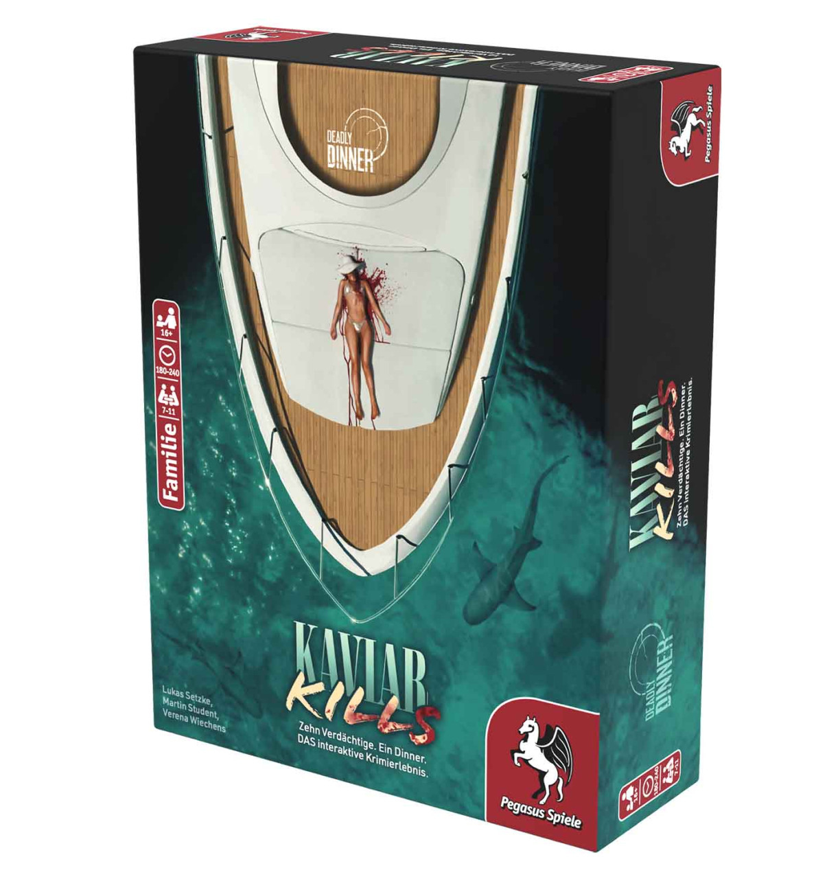 Pegasus Spiele Deadly Dinner Kaviar Kills