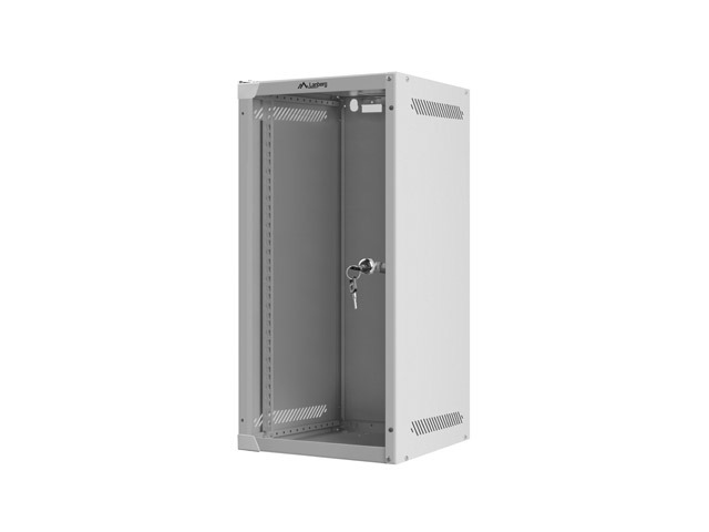Lanberg WF10-2312-10S Wandmontiertes Regal 12U 20 kg Grau